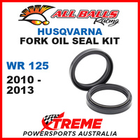 All Balls 55-132 Husqvarna WR125 WR 125 2010-2013 Fork Oil Seal Kit 48x58.2x8.5/10.5