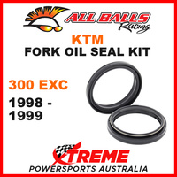 All Balls 55-134 KTM 300EXC 300 EXC 1998-1999 Fork Oil Seal Kit 50x59.6x7/10.5