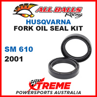 All Balls 55-135 Husqvarna SM610 SM 610 2001 Fork Oil Seal Kit 45x58x11