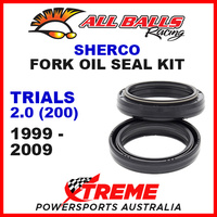 All Balls 55-137 Sherco Trials 2.0 200 1999-2009 Fork Oil Seal Kit 38x50x8/10.5