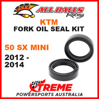 All Balls 55-141 KTM 50SX Mini 50cc 2012-2014 Fork Oil Seal Kit 35x46x11