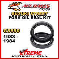 All Balls 55-148 For Suzuki GS550 GS 550 1983-1984 Fork Oil Seal Kit 37x49x8/9.5