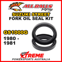 All Balls 55-148 For Suzuki GS1000G GS 1000G 1980-1981 Fork Oil Seal Kit 37x49x8/9.5