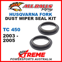 All Balls 57-138 Husqvarna TC450 TC 450 2003-2005 Fork Dust Wiper Seal Kit