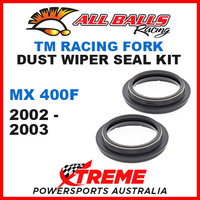 All Balls 57-138 TM Racing MX400F MX 400F 2002-2003 Fork Dust Wiper Seal Kit