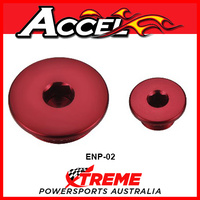 Accel 58.ENP-02 Honda CRF 250 R 2010-2015 Red Engine Plug