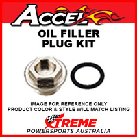 Accel 58.OFP-01 Kawasaki KX65 2000-2004 Gun Metal Oil Filler Plug