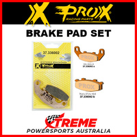 Pro-X 336002 Kawasaki 250 EX NINJA 250 1988-2005 Sintered Rear Brake Pad