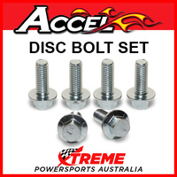 Accel Kawasaki KX65 KX 65 2000-2018 Rear Disc Bolt Set 64.ADB4