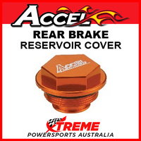 Accel KTM 380SX 2000-2002 Orange Rear Brake Reservoir Cover 64.RBC-04 