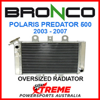 Psychic/Bronco Polaris P500 Predator 500 2003-2007 Core 78 mmOVERSIZED Single Aluminium Radiator