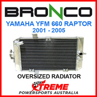 Psychic/Bronco YAMAHA YFM660 YFM 660 2001-2005 Core 64mm OVERSIZED Single Aluminium Radiator