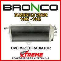 Psychic/Bronco For Suzuki LT250R LT 250R 1985-1992 Core 90mm OVERSIZED Single Aluminium Radiator