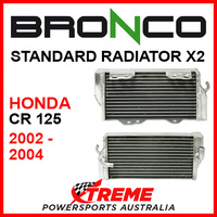 Psychic/Bronco HONDA CR125 CR 125 2002-2004 STANDARD Dual Radiator