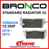 Psychic/Bronco YAMAHA YZ250F YZ 250F 2010-2013 STANDARD Dual Radiator