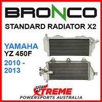 Psychic/Bronco YAMAHA YZ450F YZ 450F 2010-2013 STANDARD Dual Radiator