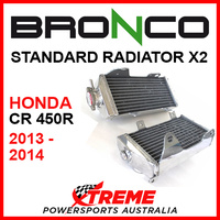 Psychic/Bronco HONDA CRF450R CRF 450 R 2013-2014 OVERSIZED Dual Radiator