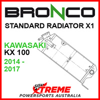 Psychic/Bronco KAWASAKI KX100 KX 100 2014-2017 STANDARD Dual Radiator