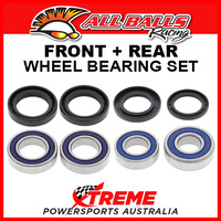 All Balls Yamaha YZ250F YZF250 2001-2008 Front, Rear Wheel Bearing Set