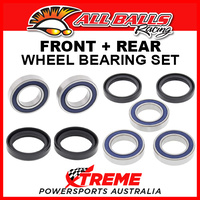 All Balls Yamaha YZ250F YZF250 2014-2018 Front, Rear Wheel Bearing Set