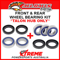 All Balls Kawasaki KLX400R 2003-2005 Talon Hub Only, Front/Rear Wheel Bearings