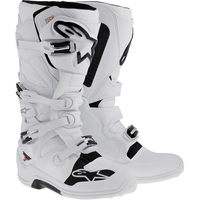Alpinestars Adult MX Tech 7 Boot White Sizes 9-12