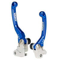 Axiom Blue Brake & Clutch Flex Pivot Lever Set for Husqvarna FC450 2016-2017