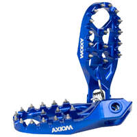 Axiom 57mm Blue Alloy Footpegs for GasGas EC250 2024-2024