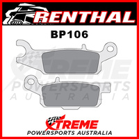 Renthal Yamaha YZ250F 2007-2018 RC-1 Works Sintered Front Brake Pad BP106