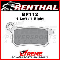 Renthal KTM85 SX SX85 2003-2010 RC-1 Works Sintered Front Brake Pad BP112