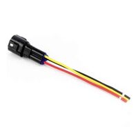 Male 3-Pin DRL Pigtail Connector for HD XL 1200R SPORTSTER ROADSTER 2006-2007