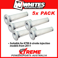 Whites 5-Pack EFI Inline Filter KTM 450 XCW 2012-2014 ,OEM 78141013190