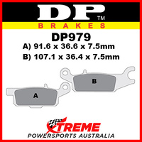 Yamaha YFM 250 Raptor 08-09 DP Brakes Sintered Metal Brake Pad