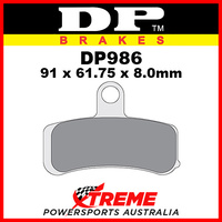 HD FXDL Low Rider 10-17 DP Brakes Sintered Metal Front Brake Pad