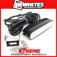 Whites For Suzuki LTA500AXi POWER STEERING KING QUAD 17-18 6" Light Bar Flood & Spot ELDLBFS6