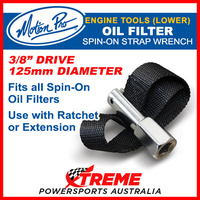 Motion Pro 3/8" Drive Oil Filter Strap Wrench, 125mm Strap Dia. 08-080069