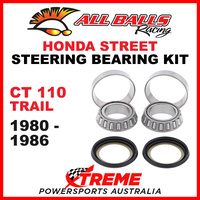 All Balls 22-1002 Honda CT110 Trail 1980-1986 Steering Head Stem Bearing Kit