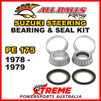 22-1005 For Suzuki PE175 PE 175 1978-1979 Steering Head Stem Bearing Kit