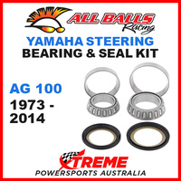 ALL BALLS 22-1008 STEERING HEAD STEM BEARING KIT YAMAHA AG100 AG 100 1973-2014