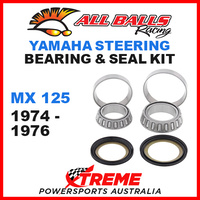 ALL BALLS 22-1008 STEERING HEAD STEM BEARING KIT YAMAHA MX125 MX 125 1974-1976