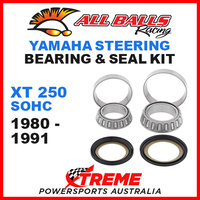 ALL BALLS 22-1008 STEERING HEAD STEM BEARING KIT YAMAHA XT250 XT 250 SOHC 80-91