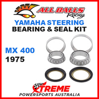 ALL BALLS 22-1008 STEERING HEAD STEM BEARING KIT YAMAHA MX400 MX 400 1975