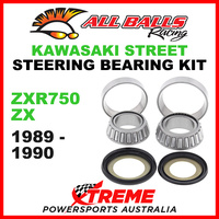 All Balls 22-1009 Kawasaki ZXR750 (ZX) 1989-1990 Steering Bearing Kit