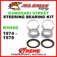 All Balls 22-1012 Kawasaki KH400 KH 400 1974-1978 Steering Head Stem Bearing Kit