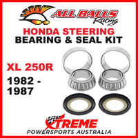 22-1021 Honda XL250R XL 250R 1982-1987 Steering Head Stem Bearing & Seal Kit