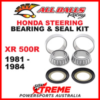 22-1021 Honda XR500R XR 500R 1981-1984 Steering Head Stem Bearing & Seal Kit