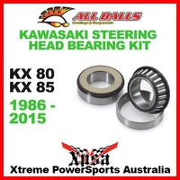 Steering Head Bearing Kit KX 80 85 KX80 KX85 1986-2015 MX Dirt, All Balls 22-1022