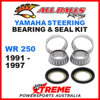 ALL BALLS 22-1024 STEERING HEAD STEM BEARING KIT YAMAHA WR250 WR 250 1991-1997