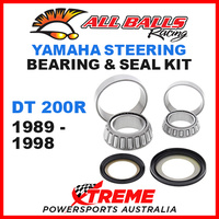 ALL BALLS 22-1025 STEERING HEAD STEM BEARING KIT YAMAHA DT200R DT 200R 1989-1998