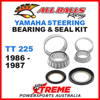 ALL BALLS 22-1025 STEERING HEAD STEM BEARING KIT YAMAHA TT225 TT 225 1986-1987